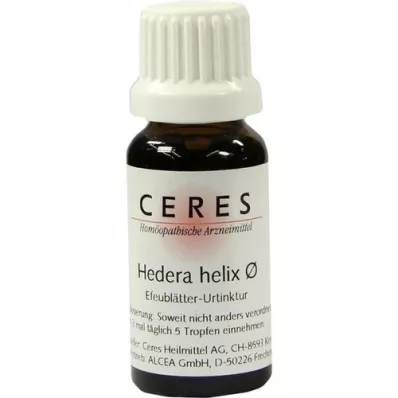 CERES Hedera helix moedertinctuur, 20 ml CERES Hedera helix moedertinctuur, 20 ml