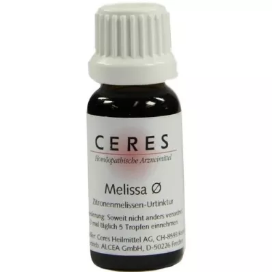 CERES Melissa officinalis moedertinctuur, 20 ml CERES Melissa officinalis moedertinctuur, 20 ml
