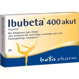 IBUBETA 400 acute filmomhulde tabletten, 20 stuks