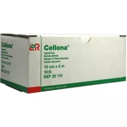 CELLONA Gipsverbanden 10 cmx2 m, 10 stuks