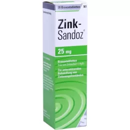 ZINK SANDOZ Bruistabletten, 20 tabletten
