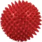 IGELBALL 9 cm rood, 1 stuk