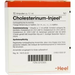 CHOLESTERINUM INJEEL Ampullen, 10 stuks
