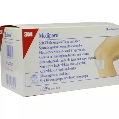 MEDIPORE Bevestigingsvlies hypoallergeen.15cmx10m 2991NP-3, 1 st MEDIPORE Bevestigingsvlies hypoallergeen.15cmx10m 2991NP-3, 1 st