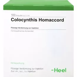 COLOCYNTHIS HOMACCORD Ampullen, 100 stuks