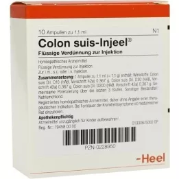 COLON SUIS Injeel-ampullen, 10 stuks
