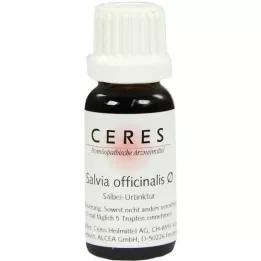 CERES Salvia officinalis moedertinctuur, 20 ml