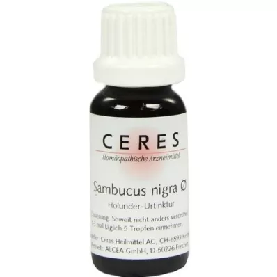 CERES Sambucus nigra moedertinctuur, 20 ml CERES Sambucus nigra moedertinctuur, 20 ml