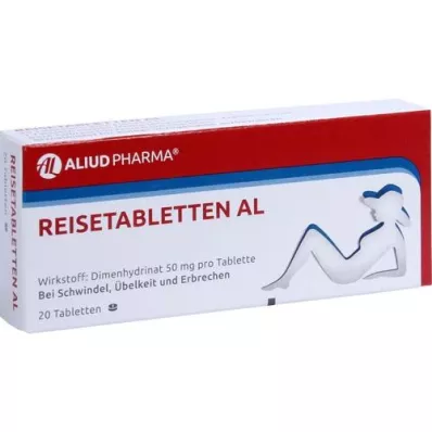 REISETABLETTEN AL, 20 st