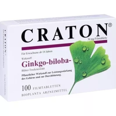 CRATON Filmomhulde tabletten, 100 stuks CRATON Filmomhulde tabletten, 100 stuks