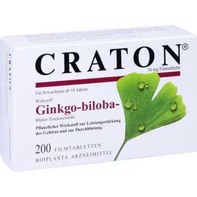 CRATON Filmomhulde tabletten, 200 stuks CRATON Filmomhulde tabletten, 200 stuks
