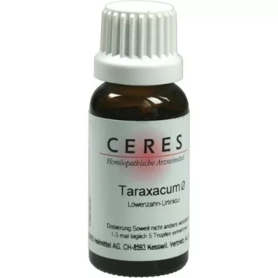 CERES Taraxacum moedertinctuur, 20 ml CERES Taraxacum moedertinctuur, 20 ml