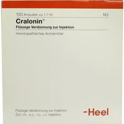 CRALONIN Ampullen, 100 stuks CRALONIN Ampullen, 100 stuks