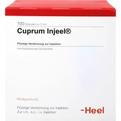 CUPRUM INJEEL Ampullen, 100 stuks CUPRUM INJEEL Ampullen, 100 stuks