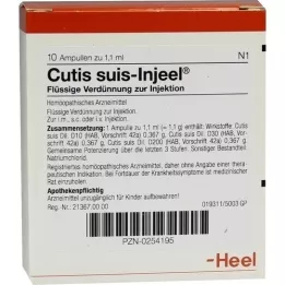 CUTIS suis Injeel ampullen, 10 stuks