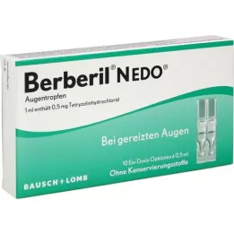 BERBERIL N EDO oogdruppels, 10X0,5 ml