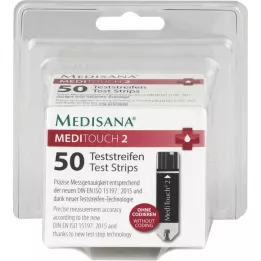 MEDISANA Meditouch 2 teststrips, 2x25 st