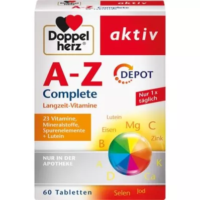 DOPPELHERZ A-Z Depot tabletten, 60 stuks DOPPELHERZ A-Z Depot tabletten, 60 stuks