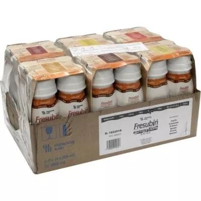 FRESUBIN ENERGY Vezel DRINK Gemengde kartonnen drinkfl.6X4X200 ml