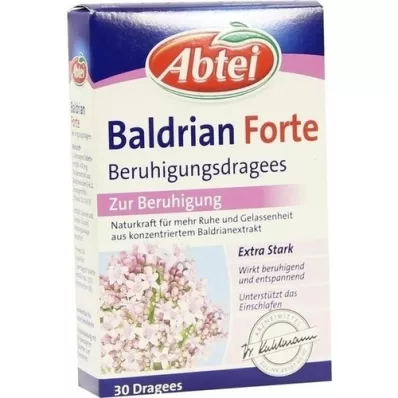 ABTEI Valeriaan forte omhulde tabletten, 30 stuks