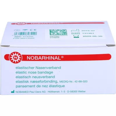 NOBARHINAL Neusverband medium, 10 stuks NOBARHINAL Neusverband medium, 10 stuks