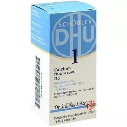 BIOCHEMIE DHU 1 Calciumfluoratum D 6 tabletten, 80 st