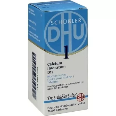 BIOCHEMIE DHU 1 Calciumfluoratum D 12 tabletten, 80 st