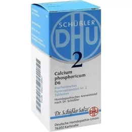 BIOCHEMIE DHU 2 Calciumfosforicum D 6 tabletten, 80 st