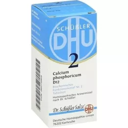 BIOCHEMIE DHU 2 Calciumfosforicum D 12 tabletten, 80 st