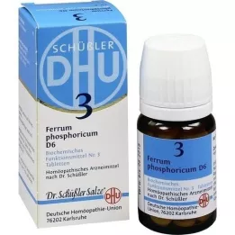 BIOCHEMIE DHU 3 Ferrum fosforicum D 6 tabletten, 80 st