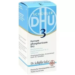 BIOCHEMIE DHU 3 Ferrum fosforicum D 12 tabletten, 80 st