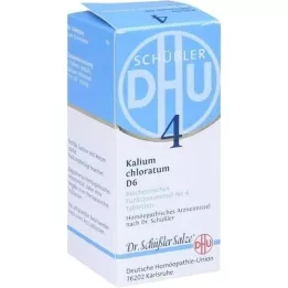 BIOCHEMIE DHU 4 Kaliumchloratum D 6 tabletten, 80 st