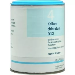BIOCHEMIE DHU 4 Kaliumchloratum D 12 tabletten, 1000 stuks