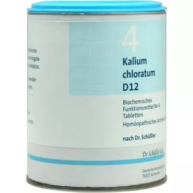 BIOCHEMIE DHU 4 Kaliumchloratum D 12 tabletten, 1000 stuks