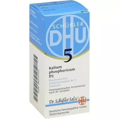 BIOCHEMIE DHU 5 Kalium fosforicum D 3 tabletten, 80 st BIOCHEMIE DHU 5 Kalium fosforicum D 3 tabletten, 80 st