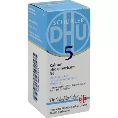 BIOCHEMIE DHU 5 Kalium fosforicum D 6 tabletten, 80 st BIOCHEMIE DHU 5 Kalium fosforicum D 6 tabletten, 80 st