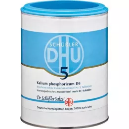 BIOCHEMIE DHU 5 Kalium fosforicum D 6 tabletten, 1000 stuks