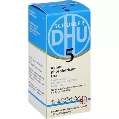 BIOCHEMIE DHU 5 Kalium fosforicum D 12 tabletten, 80 st BIOCHEMIE DHU 5 Kalium fosforicum D 12 tabletten, 80 st