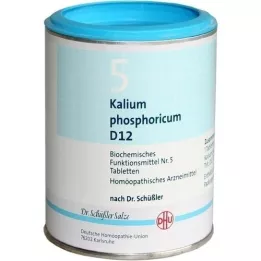 BIOCHEMIE DHU 5 Kalium fosforicum D 12 tabletten, 1000 stuks
