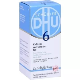 BIOCHEMIE DHU 6 Kalium zwavelicum D 6 tabletten, 80 st
