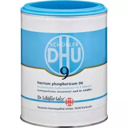 BIOCHEMIE DHU 9 Natrum fosforicum D 6 tabletten, 1000 stuks