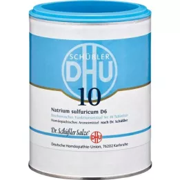 BIOCHEMIE DHU 10 Natrum Sulphuricum D 6 tabletten, 1000 st