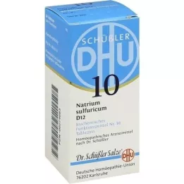 BIOCHEMIE DHU 10 Natrum Sulphuricum D 12 tabletten, 80 st