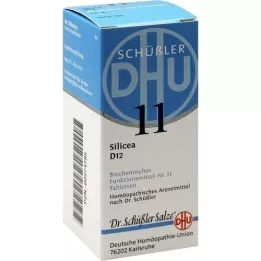 BIOCHEMIE DHU 11 Silicea D 12 tabletten, 80 st