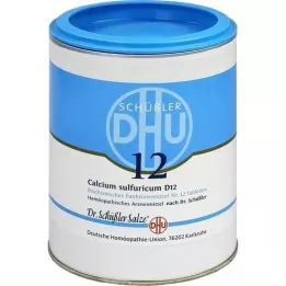 BIOCHEMIE DHU 12 Calciumsulphuricum D 12 tabletten, 1000 stuks