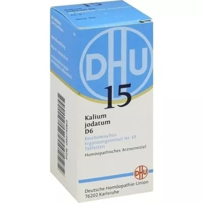BIOCHEMIE DHU 15 kaliumiodatum D 6 tabletten, 80 st