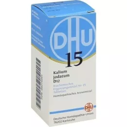 BIOCHEMIE DHU 15 kaliumjodaat D 12 tabletten, 80 st