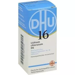 BIOCHEMIE DHU 16 Lithiumchloratum D 6 tabletten, 80 st