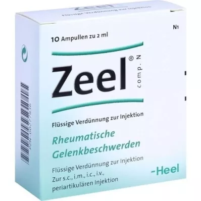 ZEEL comp.N ampullen, 10 stuks ZEEL comp.N ampullen, 10 stuks