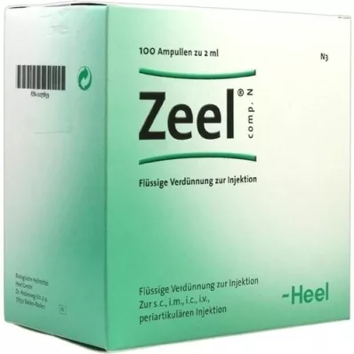 ZEEL comp.N ampullen, 100 st